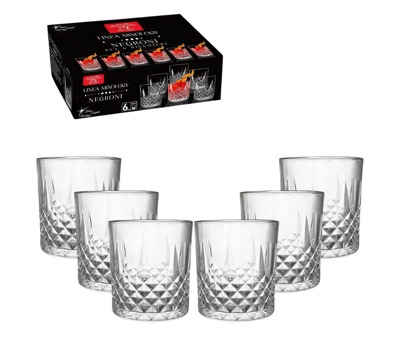 Arca Negroni Glasbecher 330 ml Geschenkbox