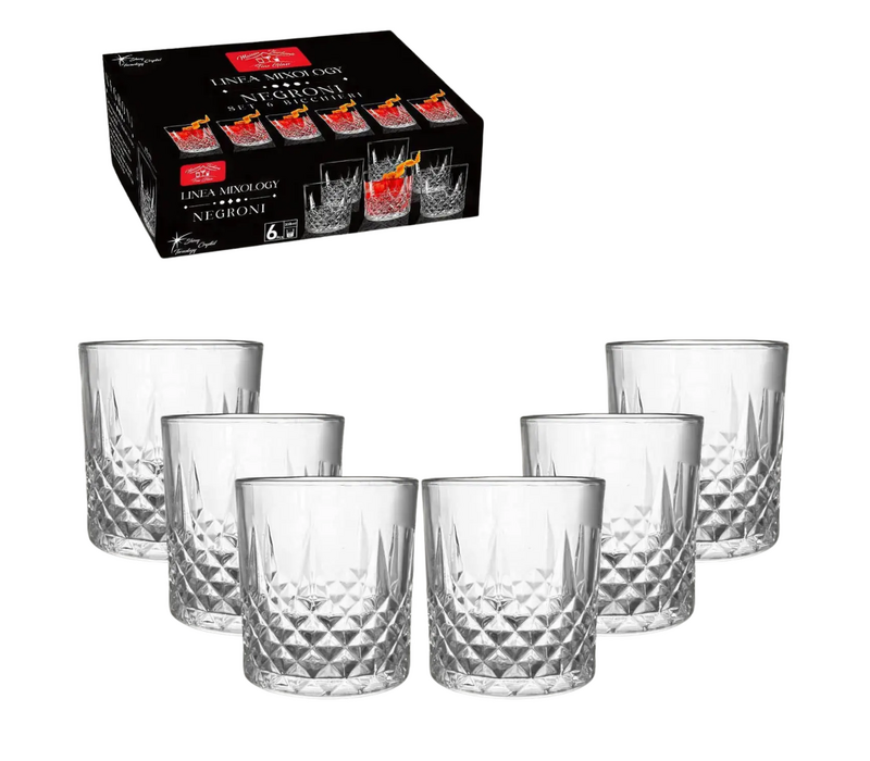 Arca Negroni Glass Tumbler 330 ml Gift box