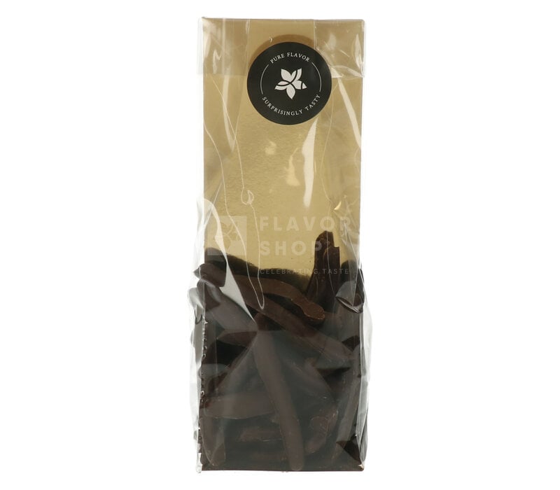Orangettes Pure Chocolade - Artisanaal +/-175 g