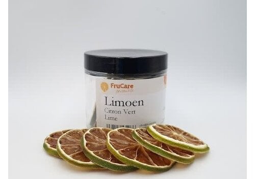 FruCare Getrocknete Limettenscheiben 25 g