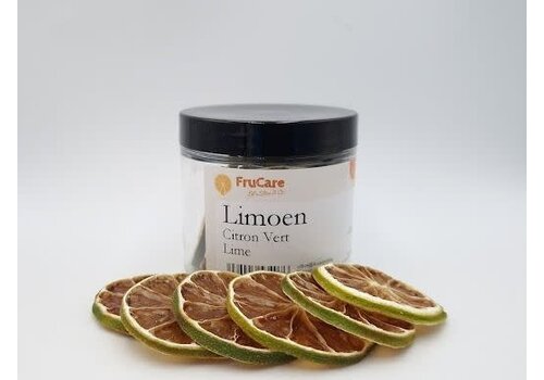 FruCare Tranches de citron vert déshydratées 25 g