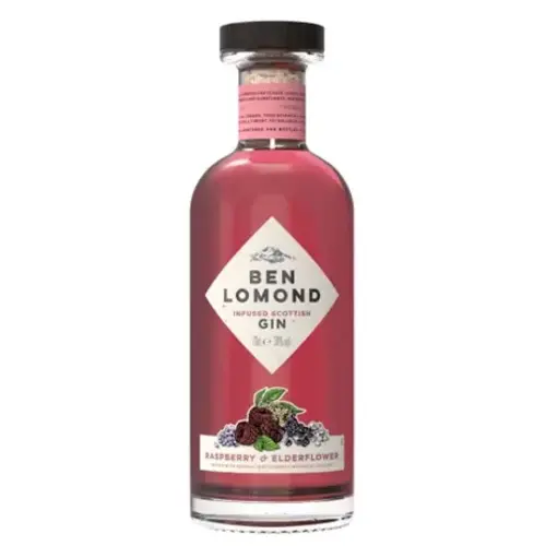 Gin Ben Lomond Raspberry & Elderflower 70 cl 
