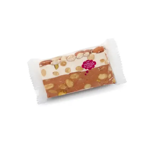 Nougat-Schnitte Vanille-Schokolade 100 g 