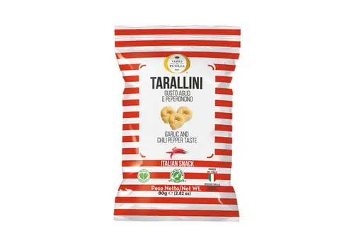 Terre di Puglia Tarallini Gusto Aglio & Peperoncino 80 g