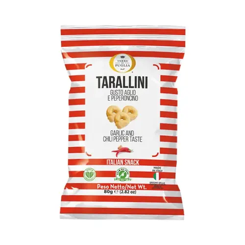 Tarallini Gusto Aglio & Peperoncino 80 g 