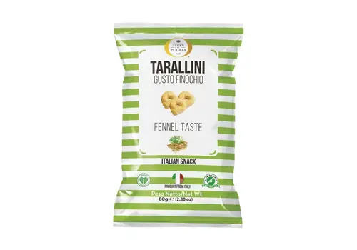 Terre di Puglia Tarallini Gusto Finocchio 80 g