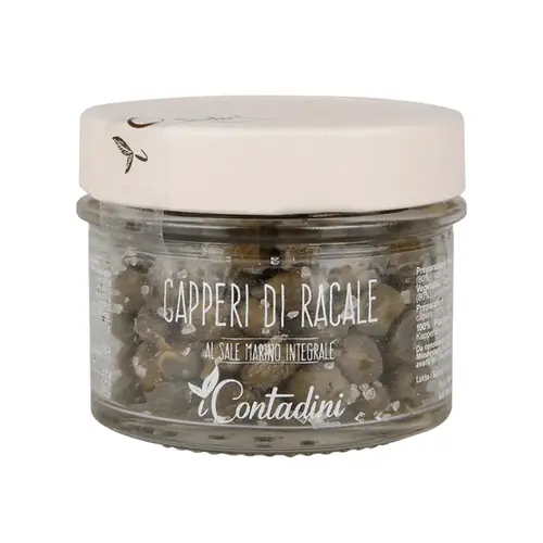 Capperi di Racale al sale (Kappertjes op zout) 75 g 