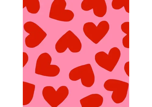 Braun & Company Servietten More Amor 33 x 33 cm