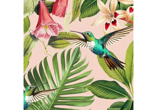 Braun & Company Serviettes Paradise Pale 33 x 33 cm