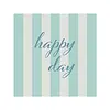 Servietten „So happy“ Dusty Mint, 25 x 25 cm