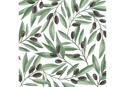 Braun & Company Olive Servietten, 33 x 33 cm