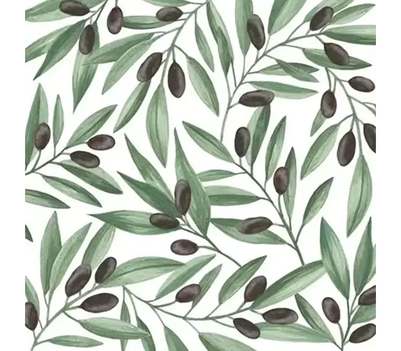 Servietten Olijf 33 x 33 cm