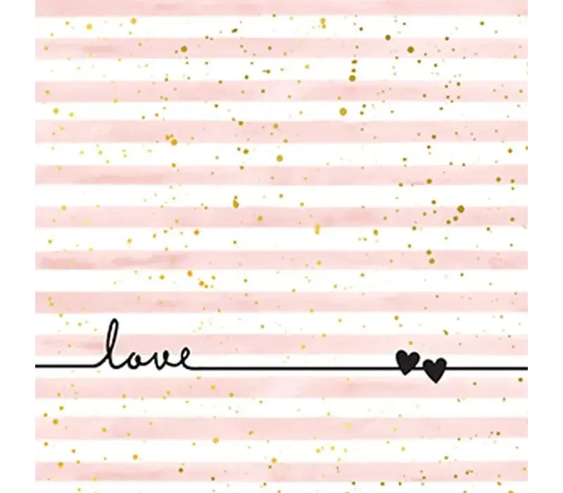 Servietten Love Line 33 x 33 cm