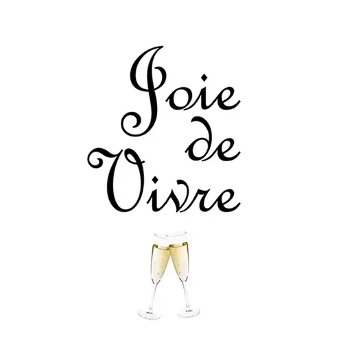 Servietten Joie de Vivre 33 x 33 cm 