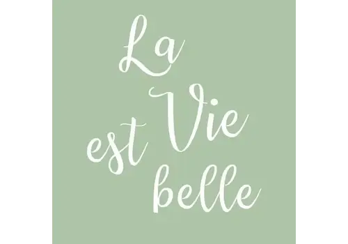Braun & Company Napkins La Vie est Belle 33 x 33 cm