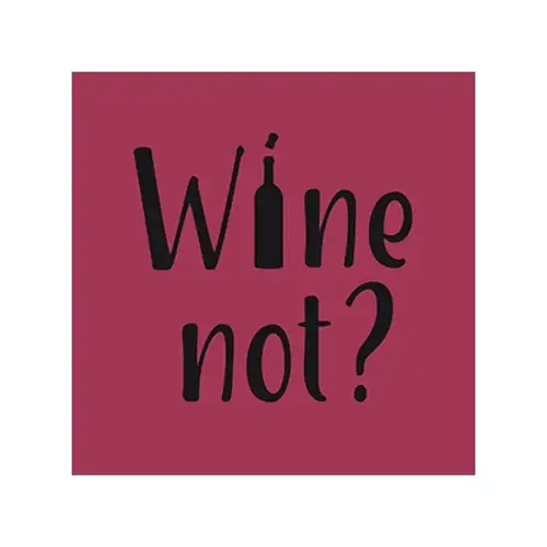 Napkins Wine not Burgund 25 x 25 cm 