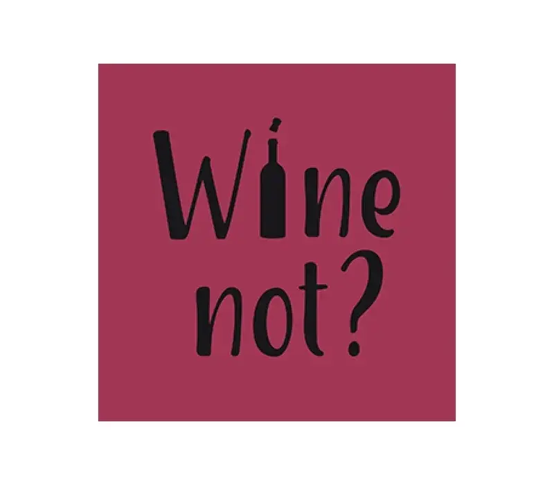 Servietten Wein, nicht Burgunder, 25 x 25 cm