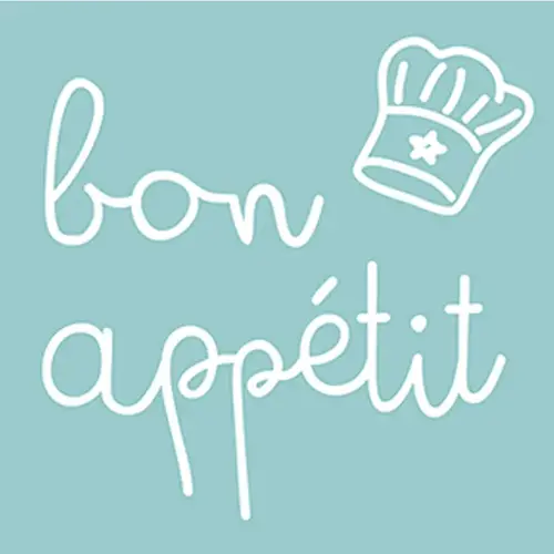 Napkins Bon appetit Chef 33 x 33 cm 
