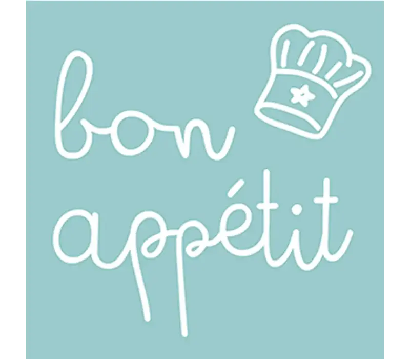 Napkins Bon appetit Chef 33 x 33 cm