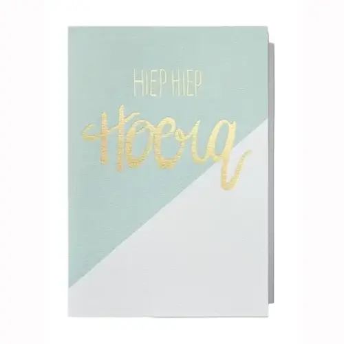 Carte de vœux Hiep Hiep Hoera 