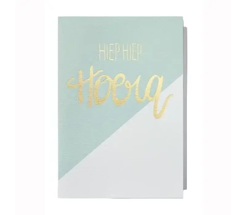 Carte de vœux Hiep Hiep Hoera