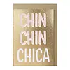 Papette carte de vœux Chin chin chica