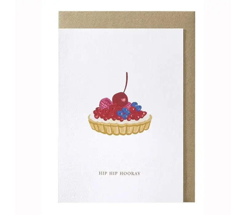 Hip Hip Hooray greeting card