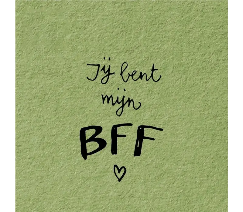 Kadokaartje - Jij bent mijn BFF