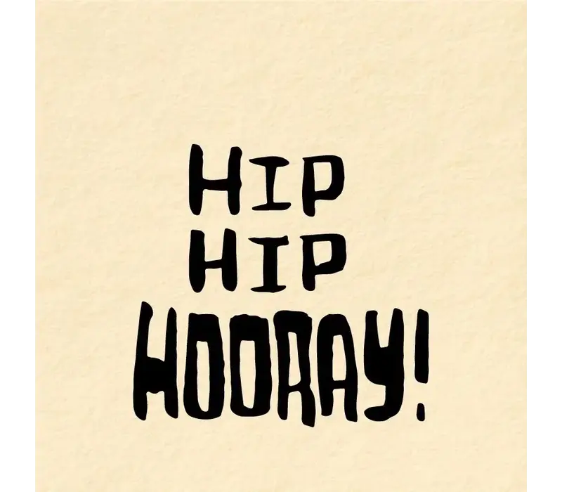 Kadokaartje - Hip Hip Hooray!