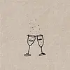 Papette Kadokaartje - Glaasjes