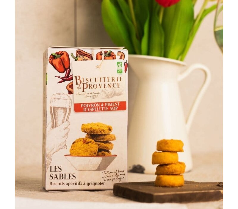 Apero Koekje Paprika & Piment d'Espelette 90 g