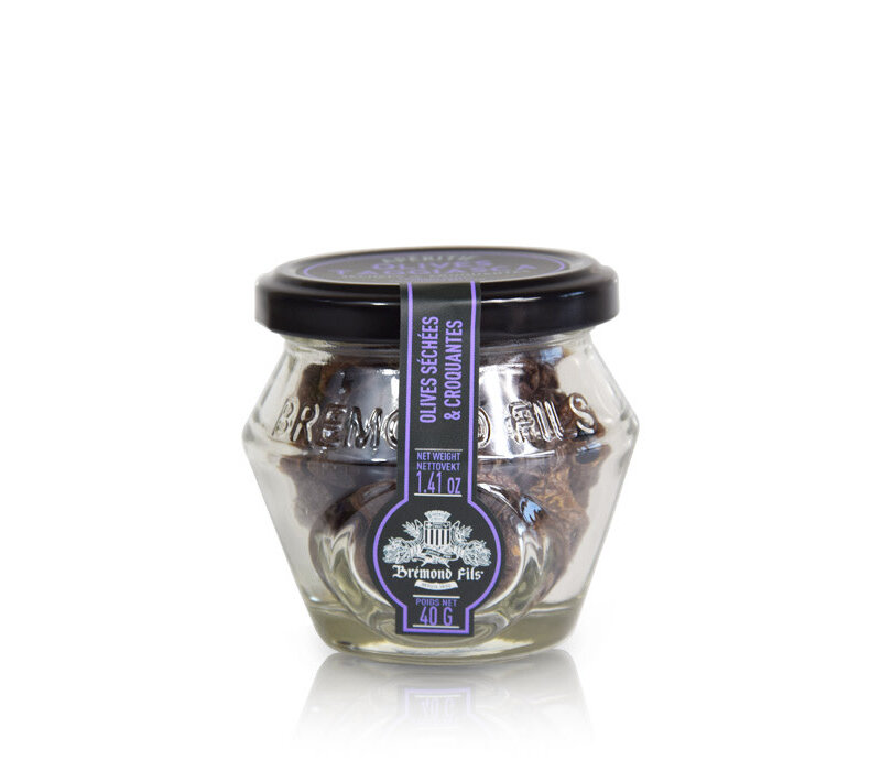 Getrocknete und knusprige Taggiasca-Oliven 40 g