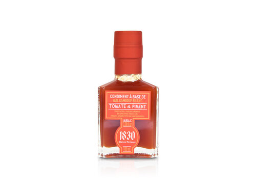 Maison Brémond Vinaigre balsamique blanc à la tomate et au piment 10 cl
