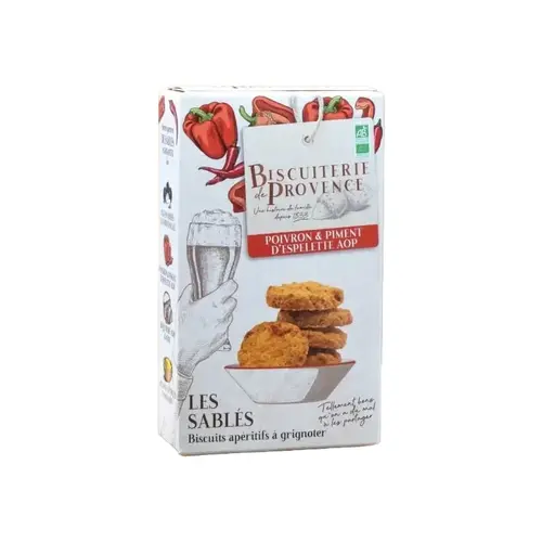 Apero Koekje Paprika & Piment d'Espelette 90 g 