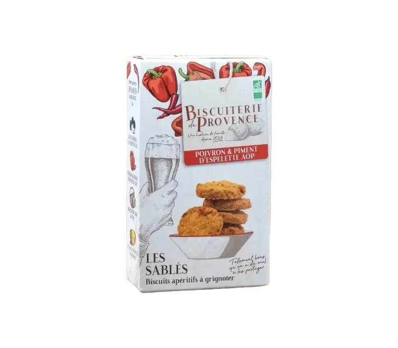 Apero Koekje Paprika & Piment d'Espelette 90 g