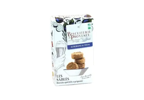 Apero Kekse Aubergine & Thymian 90 g