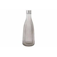 Fles met dop Atla 1 L D10,1xH28cm - Smokey Grey
