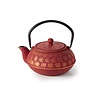 Théière Guizhou rouge et or 0,5 L