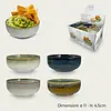 Arca Finger food bowl 200 ml, wide and low - ceramic, Ø 11 x 4.5 cm