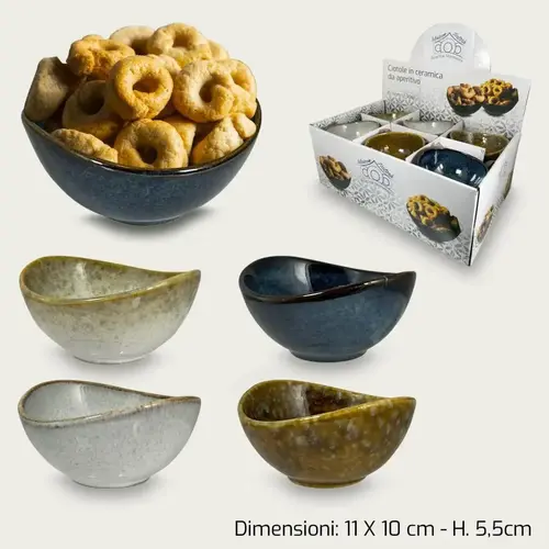 Finger food bowl 120 ml - 11.5 x 10.5 x 5.5 cm 