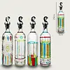 Arca Olive oil bottle Colorata 50 cl - glass, drip-free pourer and stopper