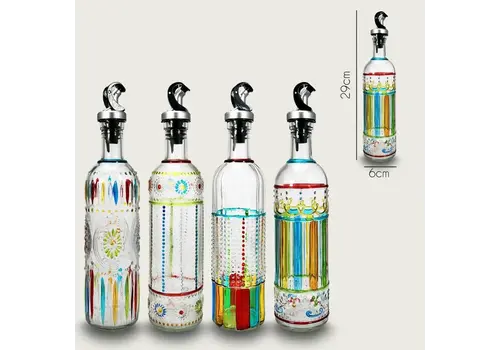Arca Olivenölflasche mit Ausgießer Colorata 50 cl