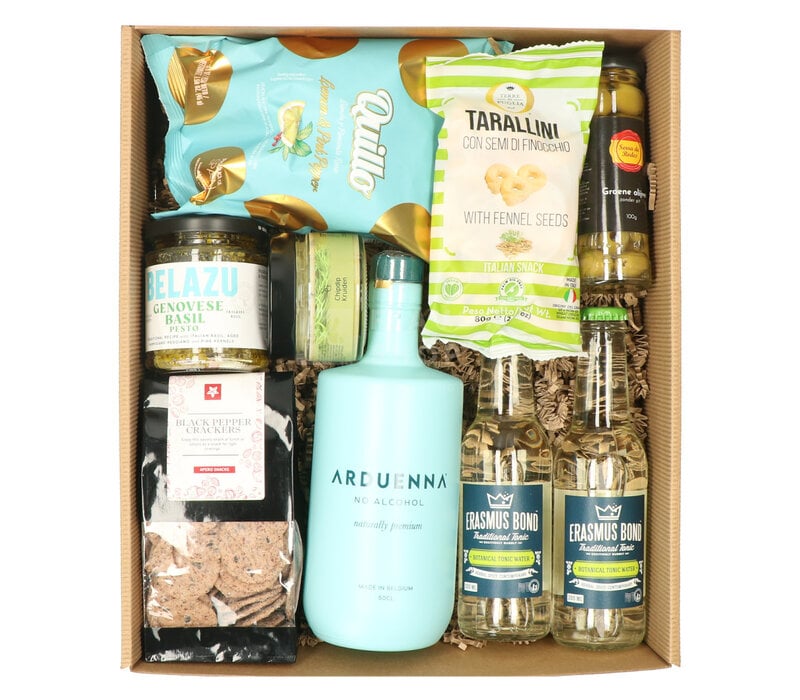 Flavor Moments Zero Gin & Nibbles