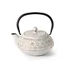 Teapot Jin Jin white and gold 0.7 L