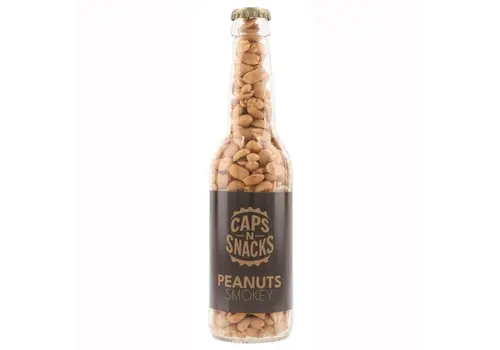 Erdnüsse geräuchert - Bierflasche 210 g