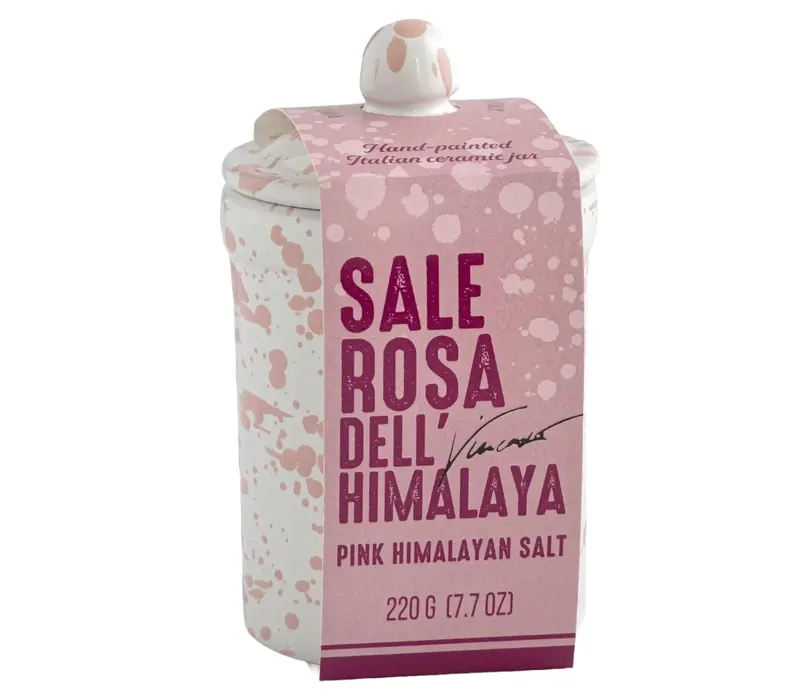 Roze Himalayazout - Keramieken Pot 180 g