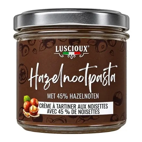 Hazelnootpasta 45% 90 g 