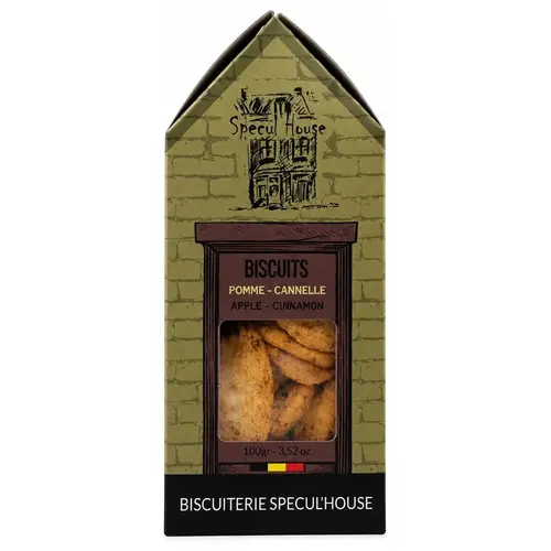 Apple Cinnamon Biscuits - House 100 g 