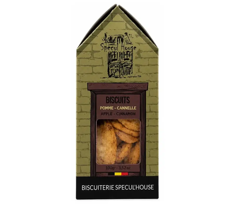 Apple Cinnamon Biscuits - House 100 g