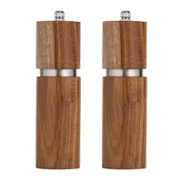 Gather Set mit 2 Pfeffer- und Salzmühlen natur 16,5 cm